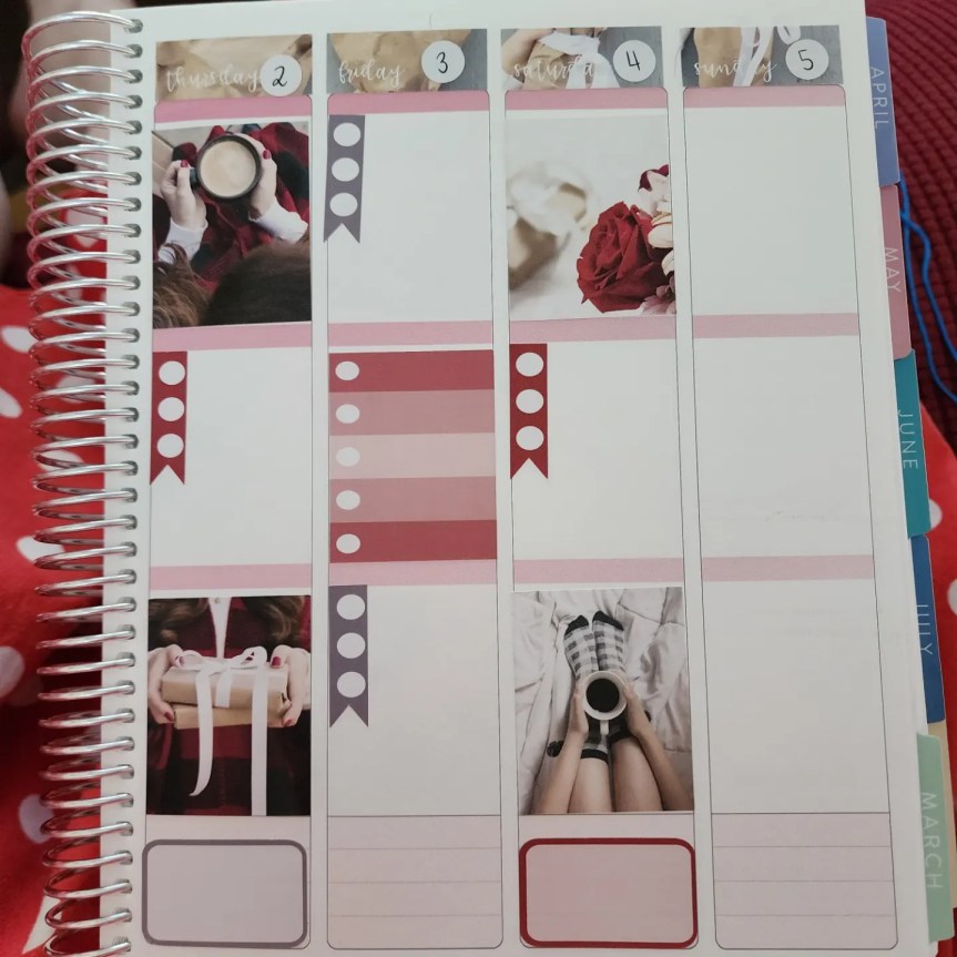 Beautiful Planner Layout